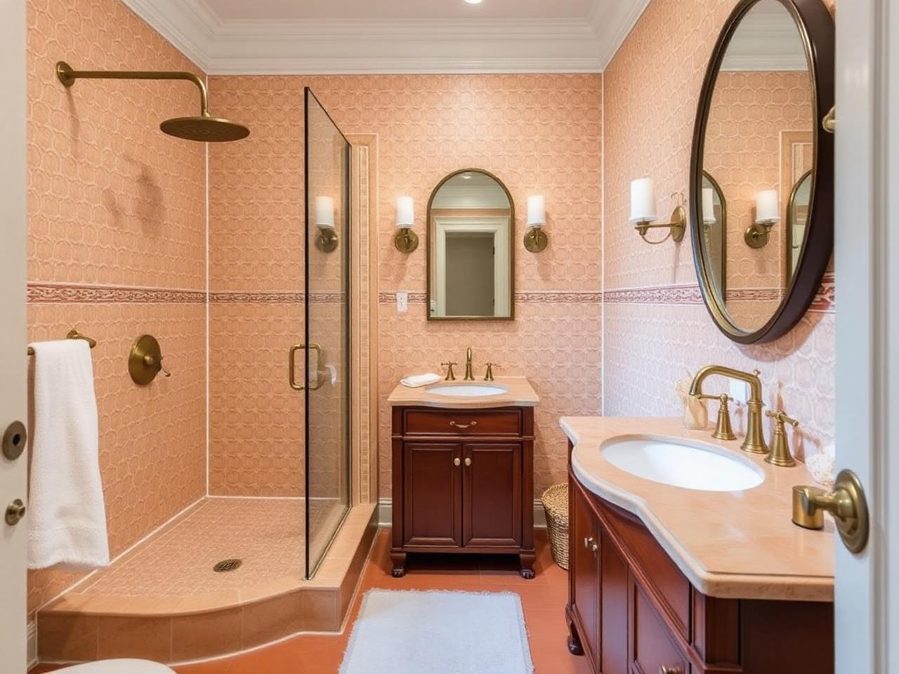 Primary bathroom at Saffron Hillside Townhome