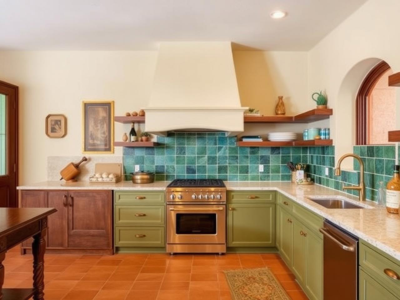 Kitchen at Saffron Hillside Townhome