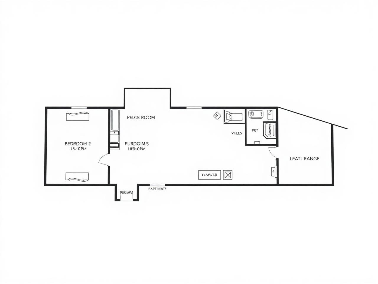 Floor plan for The Redwood Rambler