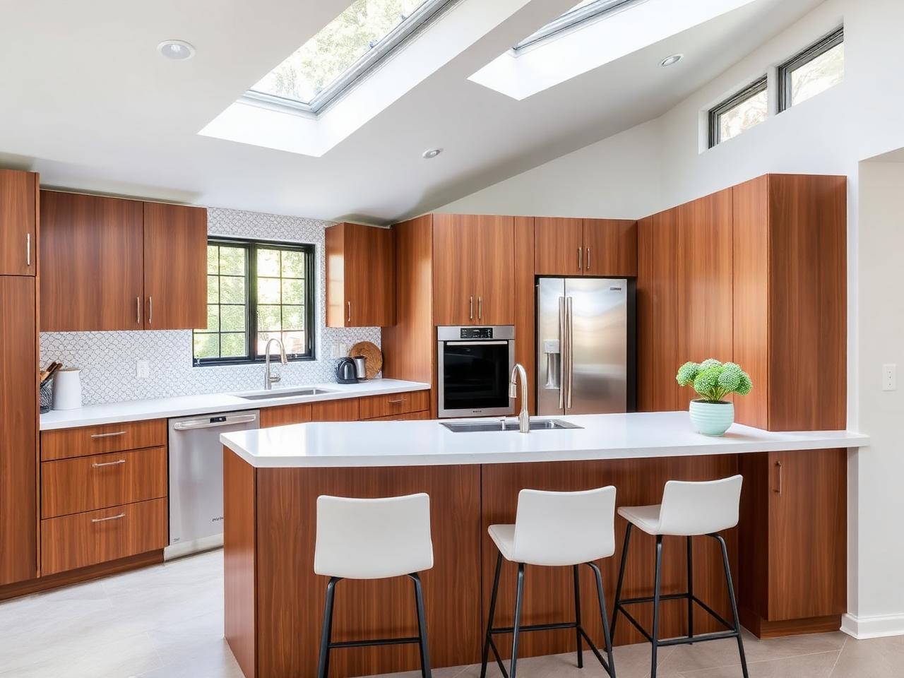 Kitchen at The Redwood Rambler